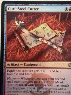 Cori-Steel Cutter - Dragonstorm Rare MTG NM ?? - Image 3