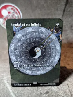 MTG, Sundial of the Infinite (#0055), Avatar: TLE, Full-Art, Non-Foil, NM Mythic - Image 1