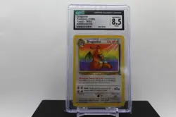 ERROR CGC 8.5 - Dragonite 19/62 - 1999 Pokemon Fossil Unlimited - Image 1
