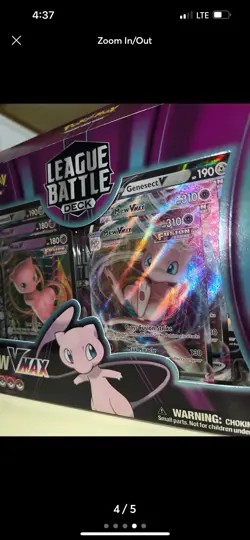 Pokemon Mew VMAX League Battle Deck *ULTRA RARE* - Image 3