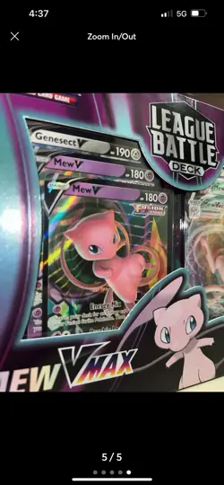Pokemon Mew VMAX League Battle Deck *ULTRA RARE* - Image 4