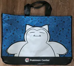 Pokemon Worlds 2024 Championships Pokemon Center Pop Up Shop Snorlax Bag Damaged - Image 2