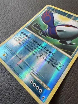 Pokemon TCG Kyogre 12/95 Reverse Holo Rare Call of Legends - HP - Image 3