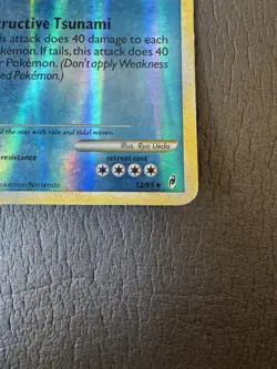 Pokemon TCG Kyogre 12/95 Reverse Holo Rare Call of Legends - HP - Image 4