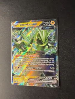 Pokemon Karte Eisendorn EX 032/131 Prismatische Entwicklungen deutsch Near Mint - Image 2