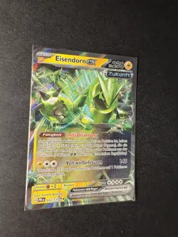 Pokemon Karte Eisendorn EX 032/131 Prismatische Entwicklungen deutsch Near Mint - Image 3