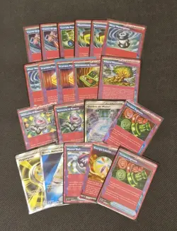 Lotto 20 Carte Pokemon Strumento Holo FULL ART Pack Fresh NM - Image 1