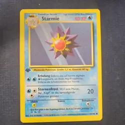 Pokemon TCG Starmie Base Set 64/102 Regular 1st Edition Common German LP-NM - Image 1