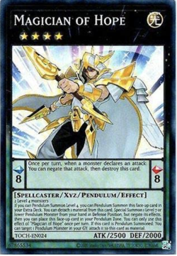 Yu-Gi-Oh! - 3X Magician of Hope - TOCH-EN024 - Super Rare - UL -NM/M - NEW - Image 1