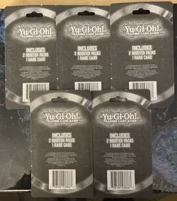 5X Yu-Gi-Oh Blister Pack Legendary Duelists Magical Hero Lite 1 Rare 1st Edition - Image 2