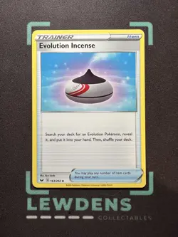 Evolution Incense - 163/202 - Sword & Shield - Trainer - Item - Pokemon Card - Image 1