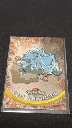 Pokemon Card - Rhyhorn #111 2000 Topps Chrome Series 2 Holo Foil - Image 2