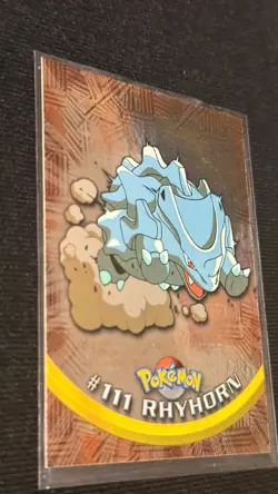 Pokemon Card - Rhyhorn #111 2000 Topps Chrome Series 2 Holo Foil - Image 3
