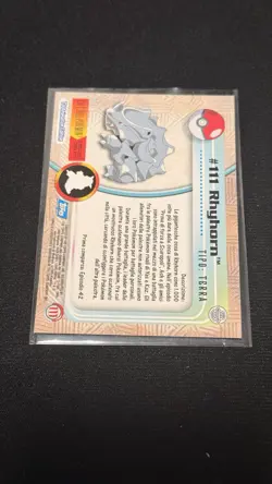 Pokemon Card - Rhyhorn #111 2000 Topps Chrome Series 2 Holo Foil - Image 5