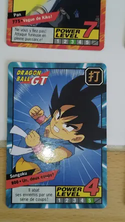 Carte Dragon Ball GT Grand Combat Part 9 800 Power Level Super battle card Z - Image 1