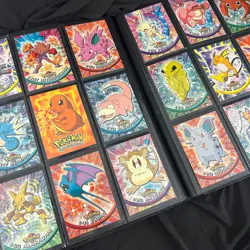 Huge Vintage TOPPS Pokemon Collection Lot Binder Included 193 Cards + MORE Cards - Image 2
