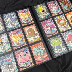Huge Vintage TOPPS Pokemon Collection Lot Binder Included 193 Cards + MORE Cards - Image 3
