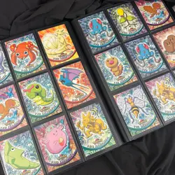 Huge Vintage TOPPS Pokemon Collection Lot Binder Included 193 Cards + MORE Cards - Image 4