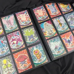 Huge Vintage TOPPS Pokemon Collection Lot Binder Included 193 Cards + MORE Cards - Image 5