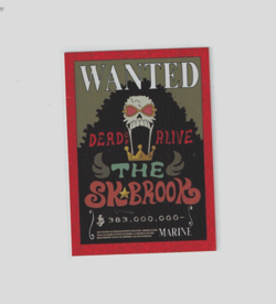 One Piece Treasure Box Wanted Brook #59 /45 Numbered Parallel Card - Image 1