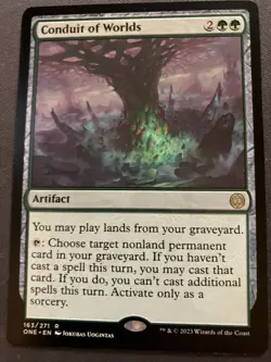 MTG Conduit of Worlds {Phyrexia: All Will Be One} - NM - Image 1