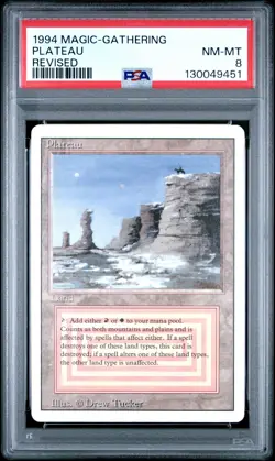 1994 MTG REVISED PLATEAU PSA 8 - Image 1