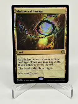 2025 MTG Marvel's Spider-Man Multiverse Passage Foil #180 Rare - Image 1