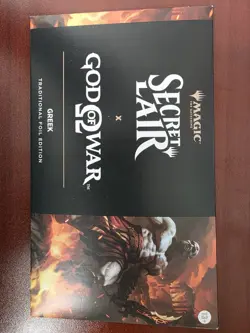MTG Secret Lair Drop - God Of War: Greek (Traditional Foil Edition) - Image 1