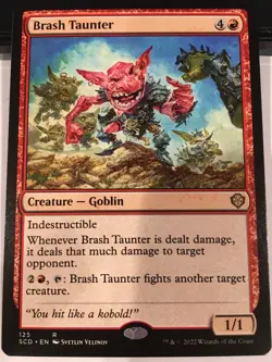 Brash Taunter - Starter Commander Decks (SCD) MTG: Near Mint, English - Image 1