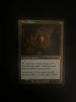 Mox Amber The Brothers' War: Retro Frame Artifacts Foil MTG NM - Image 2