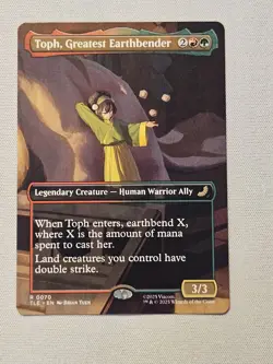 Toph, Greatest Earthbender (Borderless) Avatar: The Last Airbender MTG : Regular - Image 1