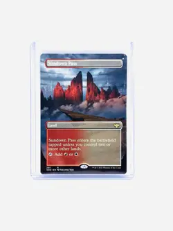 Magic The Gathering, Sundown Pass (Borderless), Innistrad: Crimson Vow, Regular - Image 1