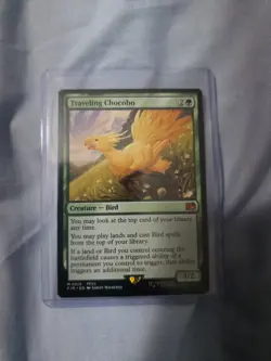 Traveling Chocobo #210 (NM) Final Fantasy FIN Magic MTG - Image 1
