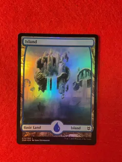 Island - Foil - Full Art Land - 270 - Zendikar Rising - Magic - MTG - Image 1