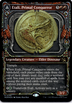 Etali, Primal Conqueror Showcase FOIL NM MTG - Image 1