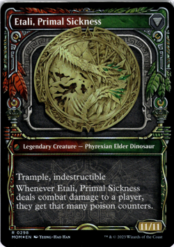 Etali, Primal Conqueror Showcase FOIL NM MTG - Image 2