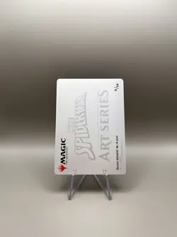 Secret Identity Art Card (Gold Stamped Signature) 6/54 MTG: Spiderman - Image 2