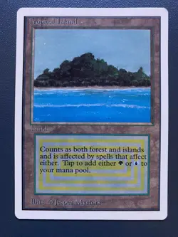 Tropical Island Unlimited Edition Regular MTG - Image 1