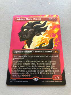 Mtg Carte Magic MH3 Modern Horizons 3 Ashling Flame Dancer Borderless FOIL NM - Image 2
