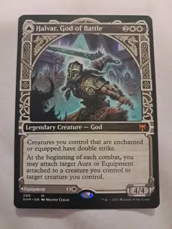 Halvar, God of Battle (Showcase) Kaldheim Regular - Image 1