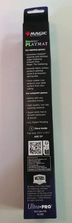 Tarkir Dragonstorm Mox Jasper Holofoil Playmat for Magic: The Gathering - Image 4