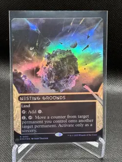 Nesting Grounds (Borderless Foil) Rare MTG Edge of Eternities #31 NP - Image 1