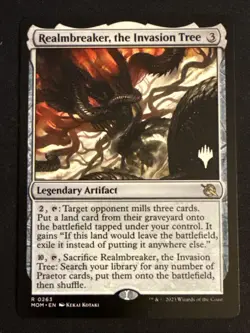 1x Realmbreaker, the Invasion Tree (263) March of the Machine LP MTG Magic x1 - Image 1