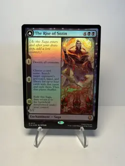 MTG Avatar The Last Airbender The Rise of Sozin (Foil) NM Prerelease Promo Stamp - Image 1
