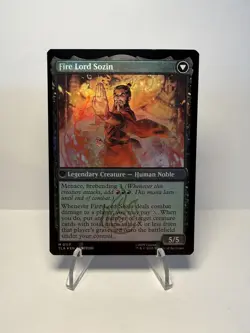 MTG Avatar The Last Airbender The Rise of Sozin (Foil) NM Prerelease Promo Stamp - Image 2
