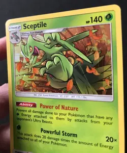 Sceptile 10a/168 Celestial Storm SM PROMO Pokemon Card HOLO RARE Near Mint - Image 3