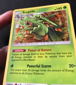Sceptile 10a/168 Celestial Storm SM PROMO Pokemon Card HOLO RARE Near Mint - Image 4