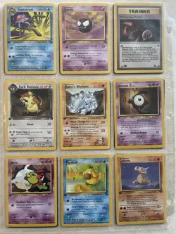 Pokemon WoTC Lot All 1st Edition!!! Jungle Fossil Rocket Neo Gym 18 Cards NM-HP - Image 1