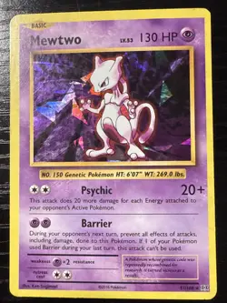 Pokemon TCG Mewtwo Evolutions 51/108 Non Holo XY NM - Image 1