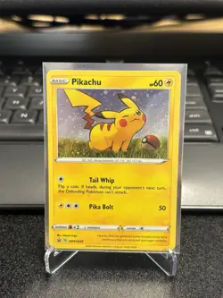 Pikachu SWSH039 Sword & Shield Black Star Promo Cards Pokemon Holo NM - Image 1